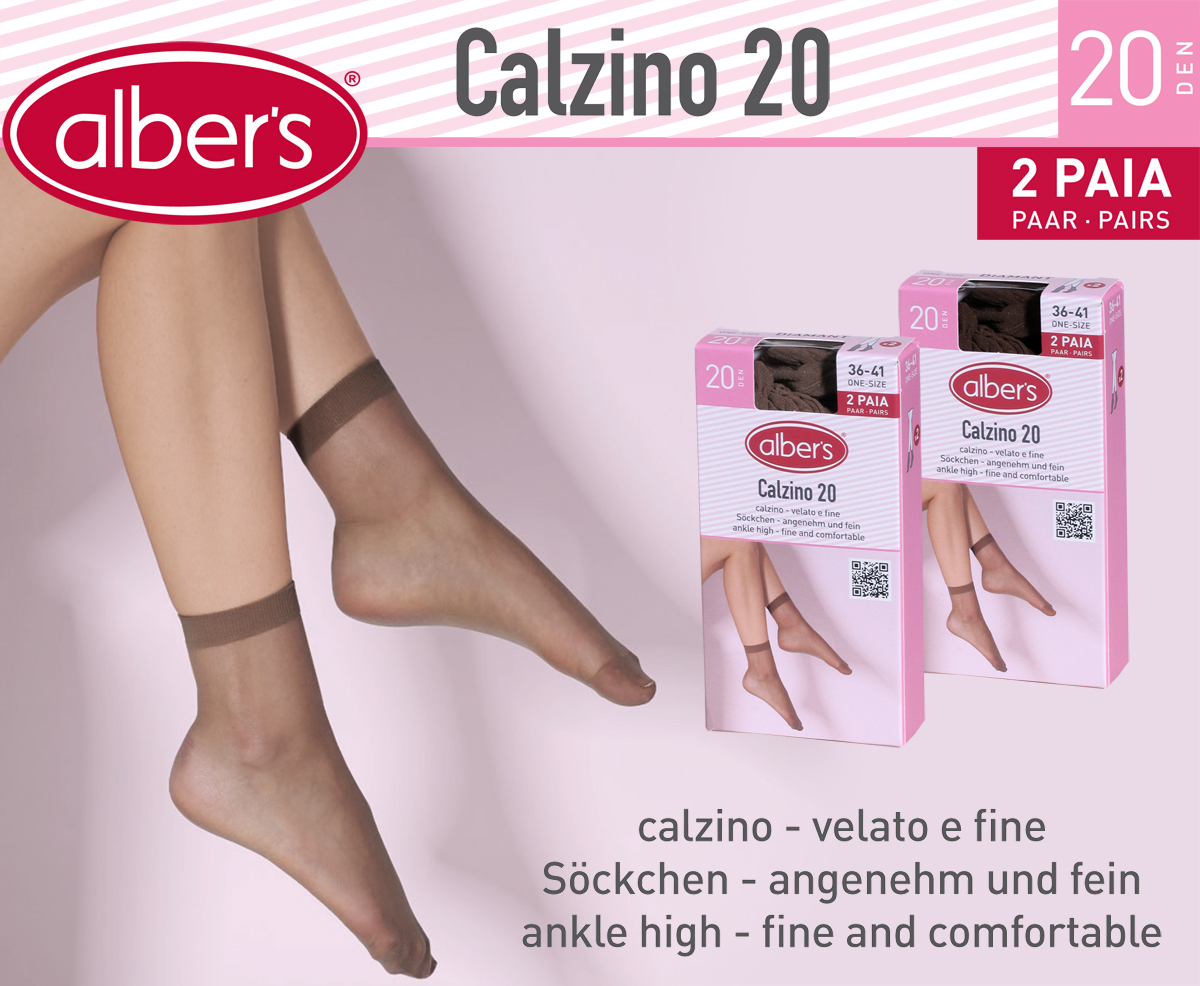 Albers (117) Calzino 20 2P
