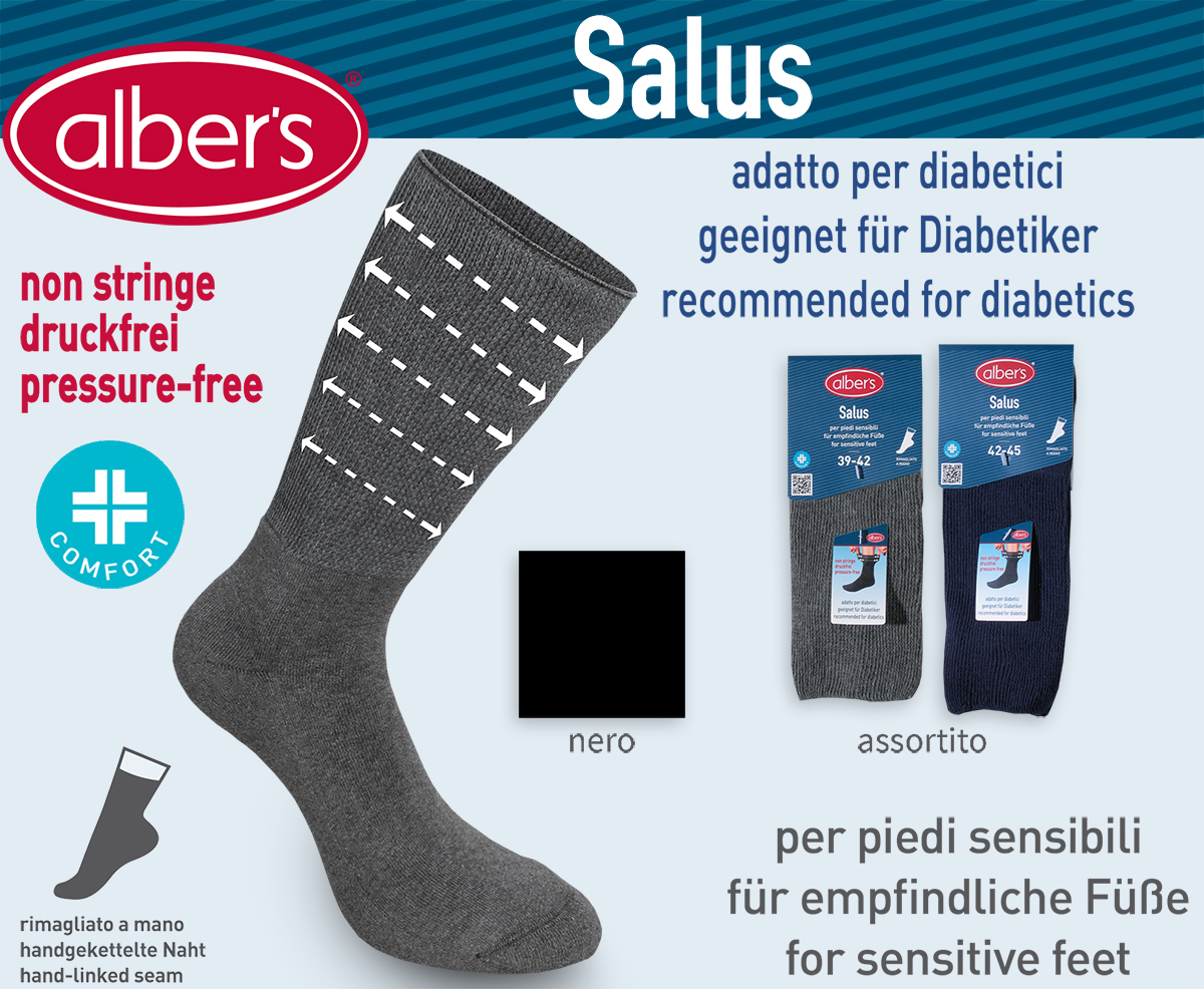 Albers (551) Ladies &amp; Men sock salus