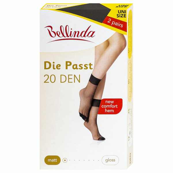 Bellinda DIE PASST 20 SOCKS 2P BE200215